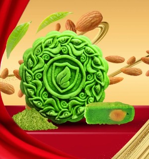 BTT nhân Matcha Hạnh nhân