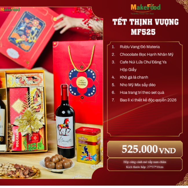 Hộp Quà Tết  - Tết Thịnh Vượng MF525